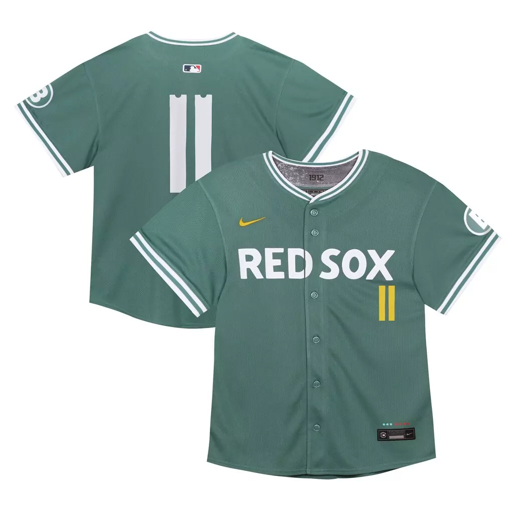 Rafael Devers Boston Red Sox Nike Infant 2025 City Connect Limited Player Jersey | Green | Perfect Gift Idea | For Men, Women & Youth