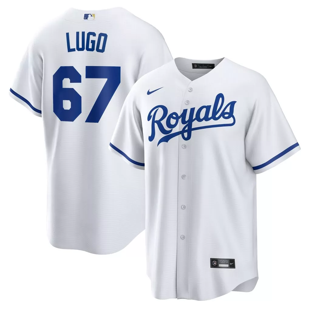 Seth Lugo Kansas City Royals Nike Home Replica Jersey | Classic White Style | Essential Fan Gear | For Men, Women & Youth