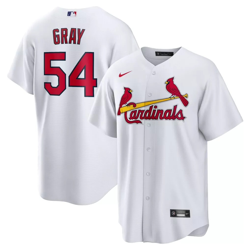 Sonny Gray St Louis Cardinals Nike Home Replica Jersey | White | Fan Gear | For Men, Women & Youth