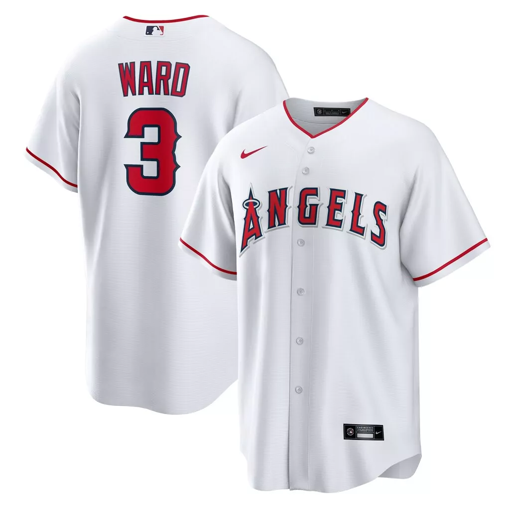 Taylor Ward Los Angeles Angels Nike Home Replica Jersey | White | Fan Gear for Men, Women & Youth