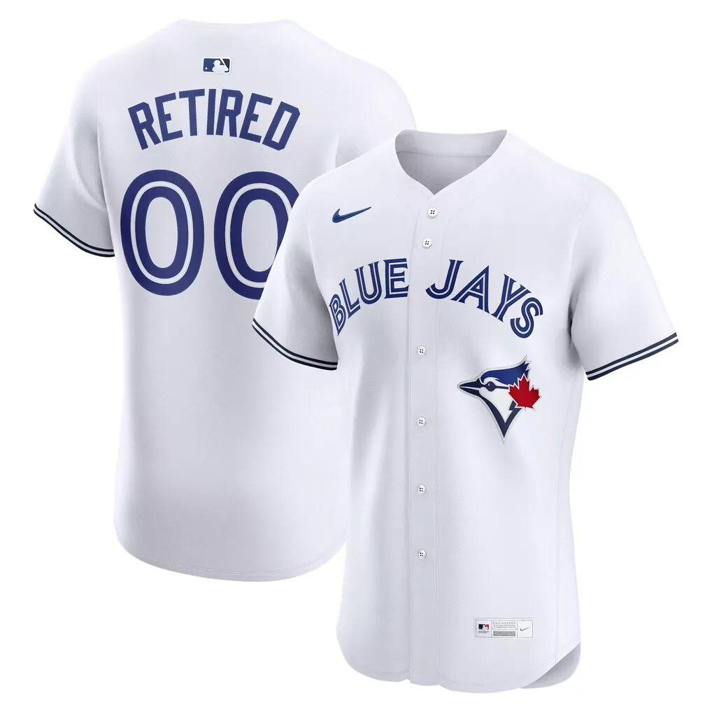Toronto Blue Jays Nike Home Elite Pick a Player Retired Roster Jersey | White | Custom Fan Gear | For Men, Women & Youth