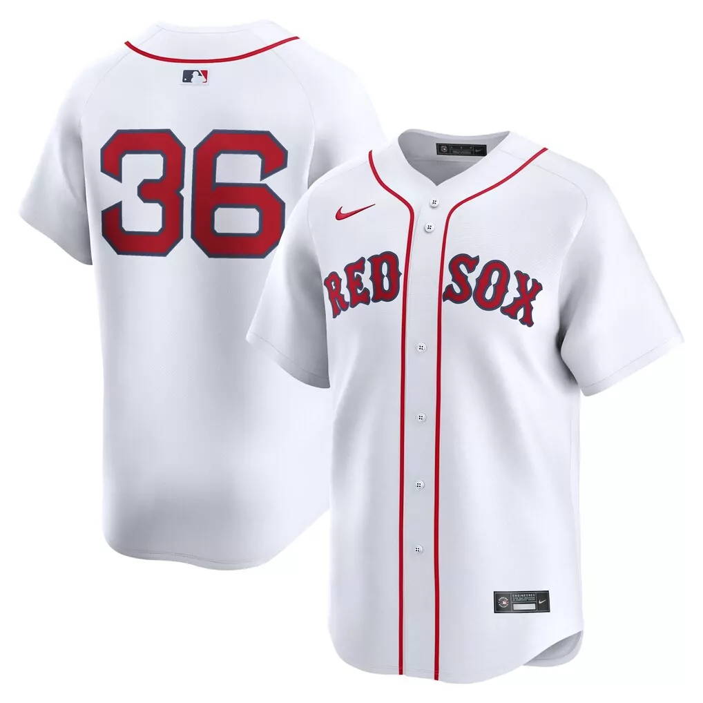 Triston Casas Boston Red Sox Nike Home Limited Player Jersey | White Edition | Fan Gear for Men, Women & Youth