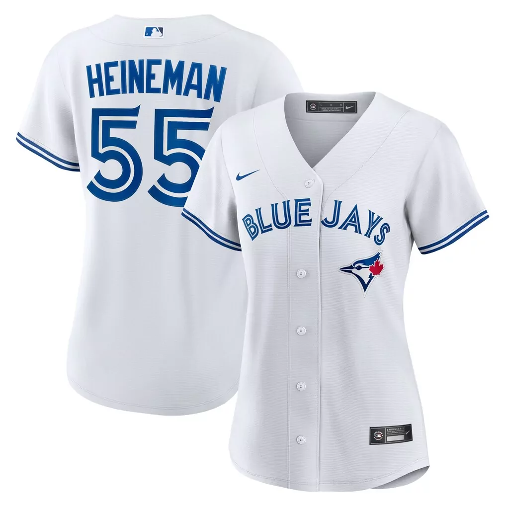 Tyler Heineman Toronto Blue Jays Nike Women's Home Replica Jersey | White | Stylish Fan Gear | For Women & Youth