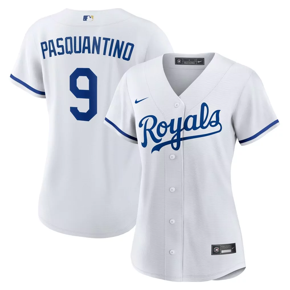 Vinnie Pasquantino Kansas City Royals Nike Women's Home Replica Jersey | White Style | Fan Gear for All | For Women
