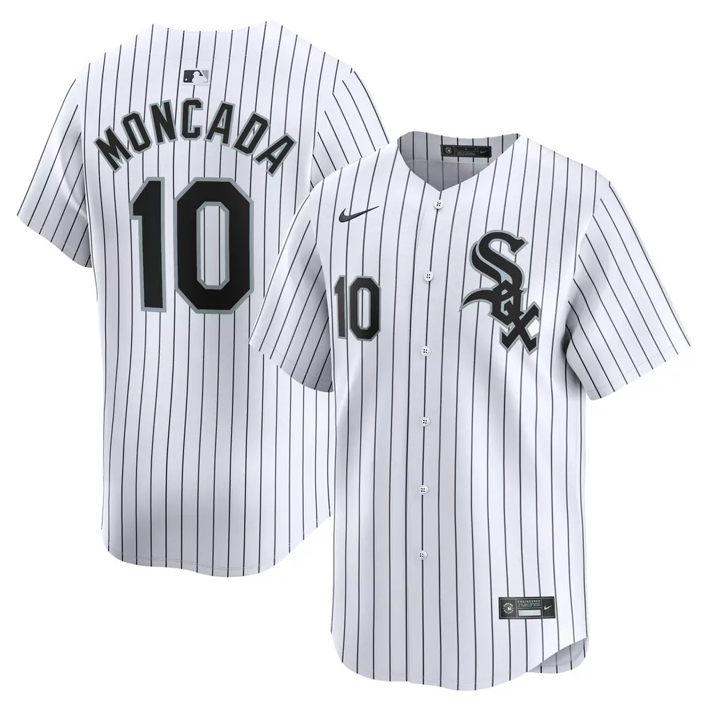 Yoan Moncada Chicago White Sox Youth Home Limited Jersey | White Nike Fan Gear | For Men, Women & Youth