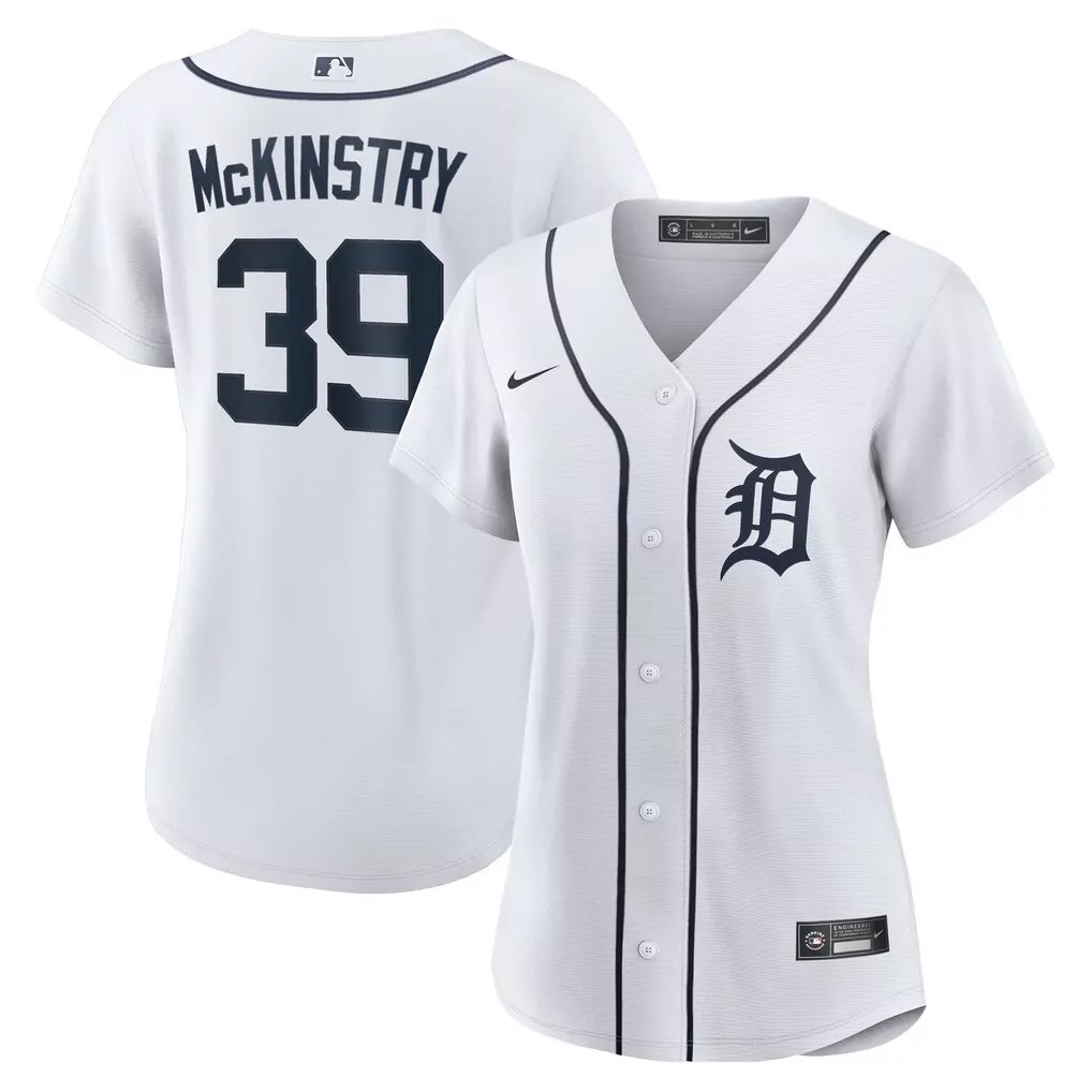 Zach McKinstry Detroit Tigers Nike Women's Home Replica Jersey | Stylish Fan Gear for Game Day | For Men, Women & Youth