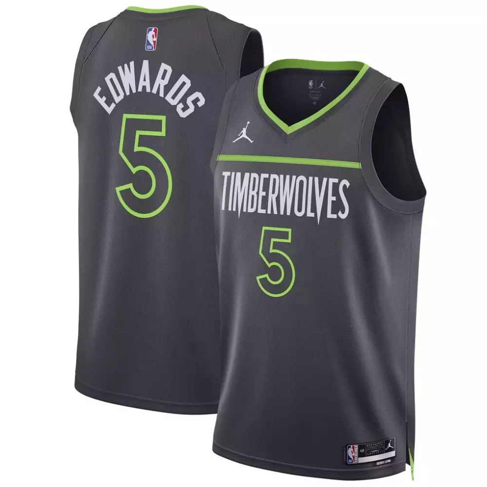 Anthony Edwards Nike Unisex Swingman Jersey | Classic Edition Black | Fan Gear for Men, Women & Youth