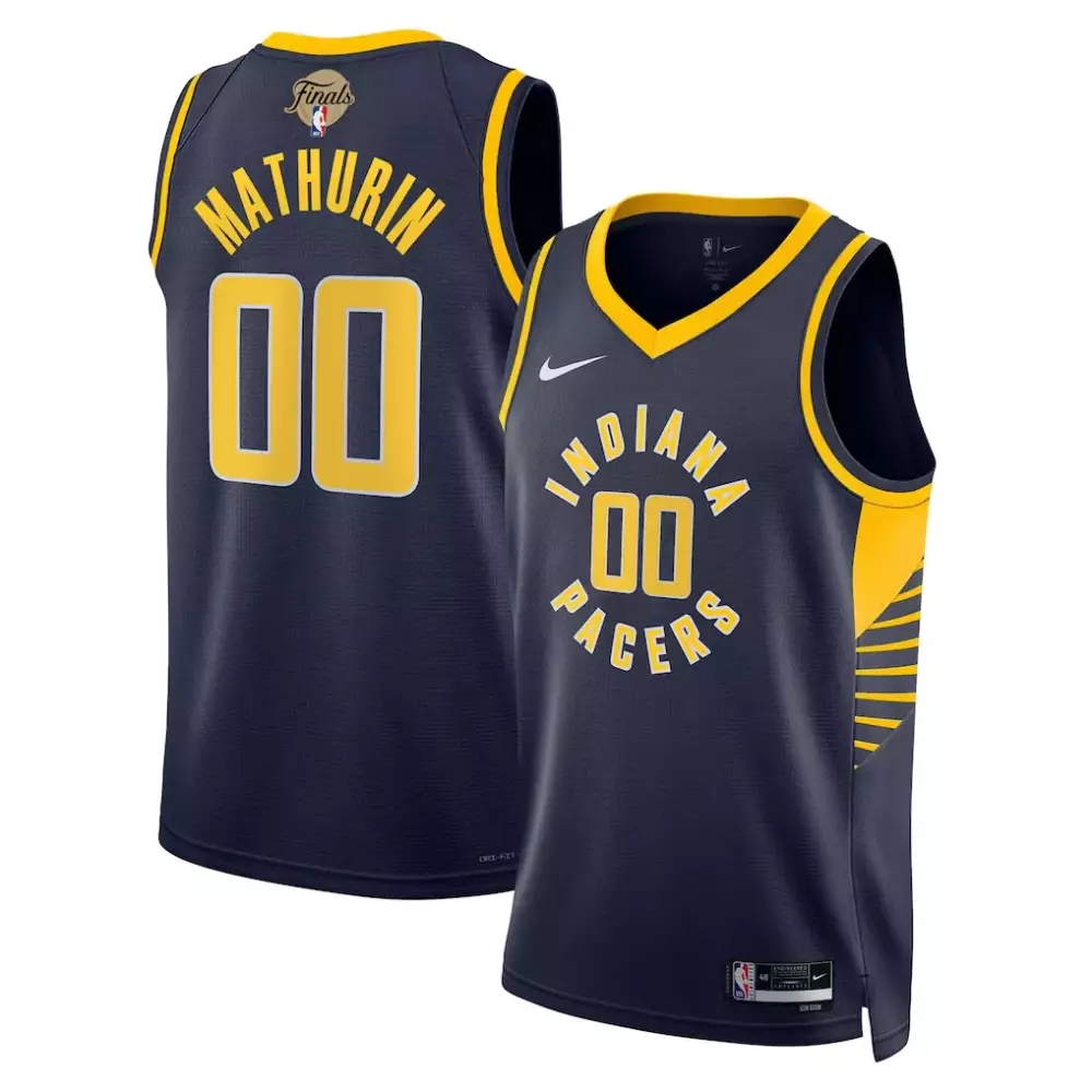 Bennedict Mathurin Indiana Pacers Nike Swingman Jersey | Icon Edition Navy | Fan Gear for Men, Women & Youth