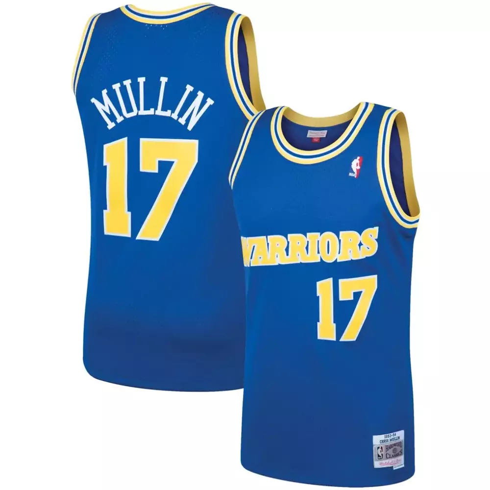 Mullin Golden State Warriors Hardwood Classics Jersey | 1993-94 Royal Swingman | For Men, Women & Youth