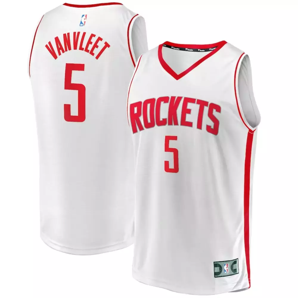 Fred VanVleet Houston Rockets Youth Fast Break Replica Jersey | Association Edition White | Fan Gear for Men, Women & Youth