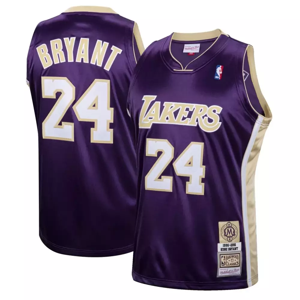 Kobe Bryant Los Angeles Lakers Hall of Fame 2020 Authentic Jersey | Purple Hardwood Classics | Limited Edition Fan Gear | For Men, Women & Youth