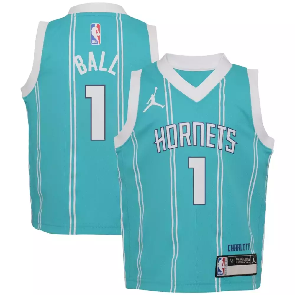 LaMelo Ball Charlotte Hornets Preschool Swingman Jersey | Icon Edition Teal | Stylish Fan Gear for Little Ones | For Men, Women & Youth