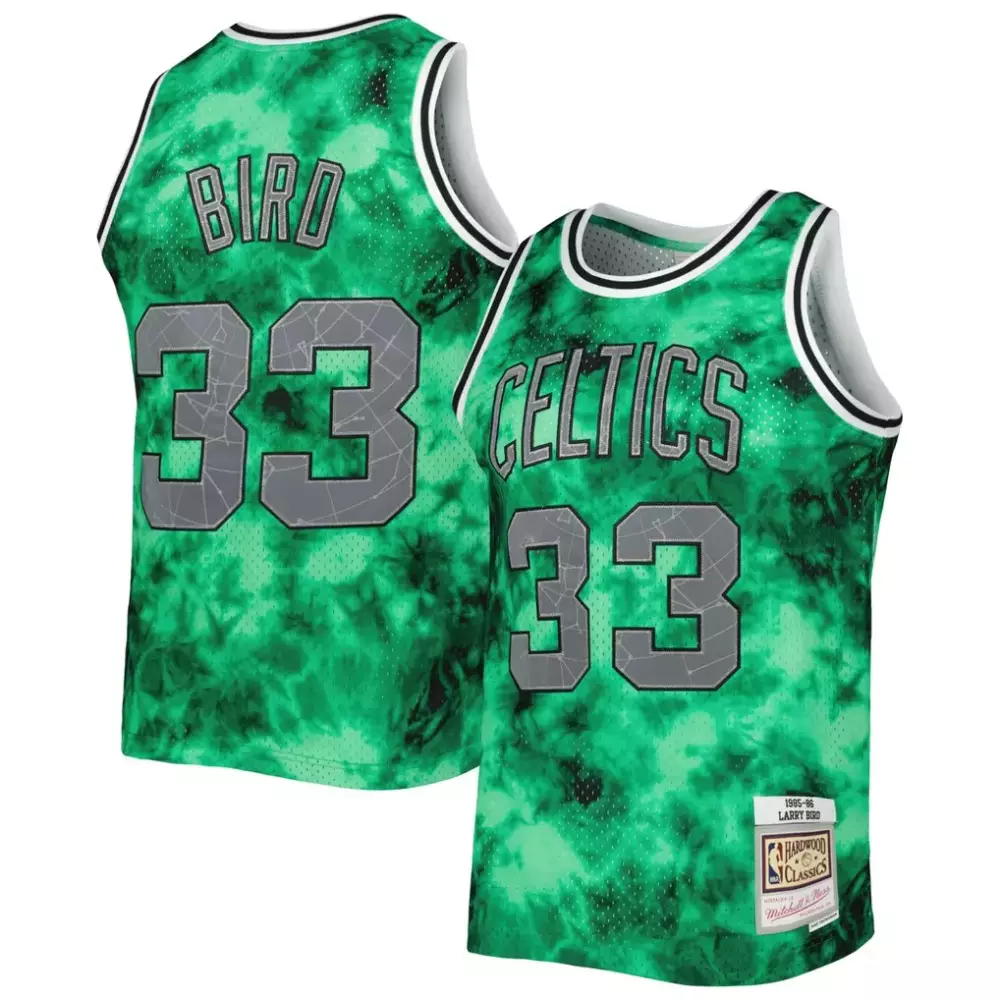 Larry Bird Mitchell & Ness 1985-86 Galaxy Swingman Jersey | Classic Style | Boston Celtics Fan Gear | For Men, Women & Youth