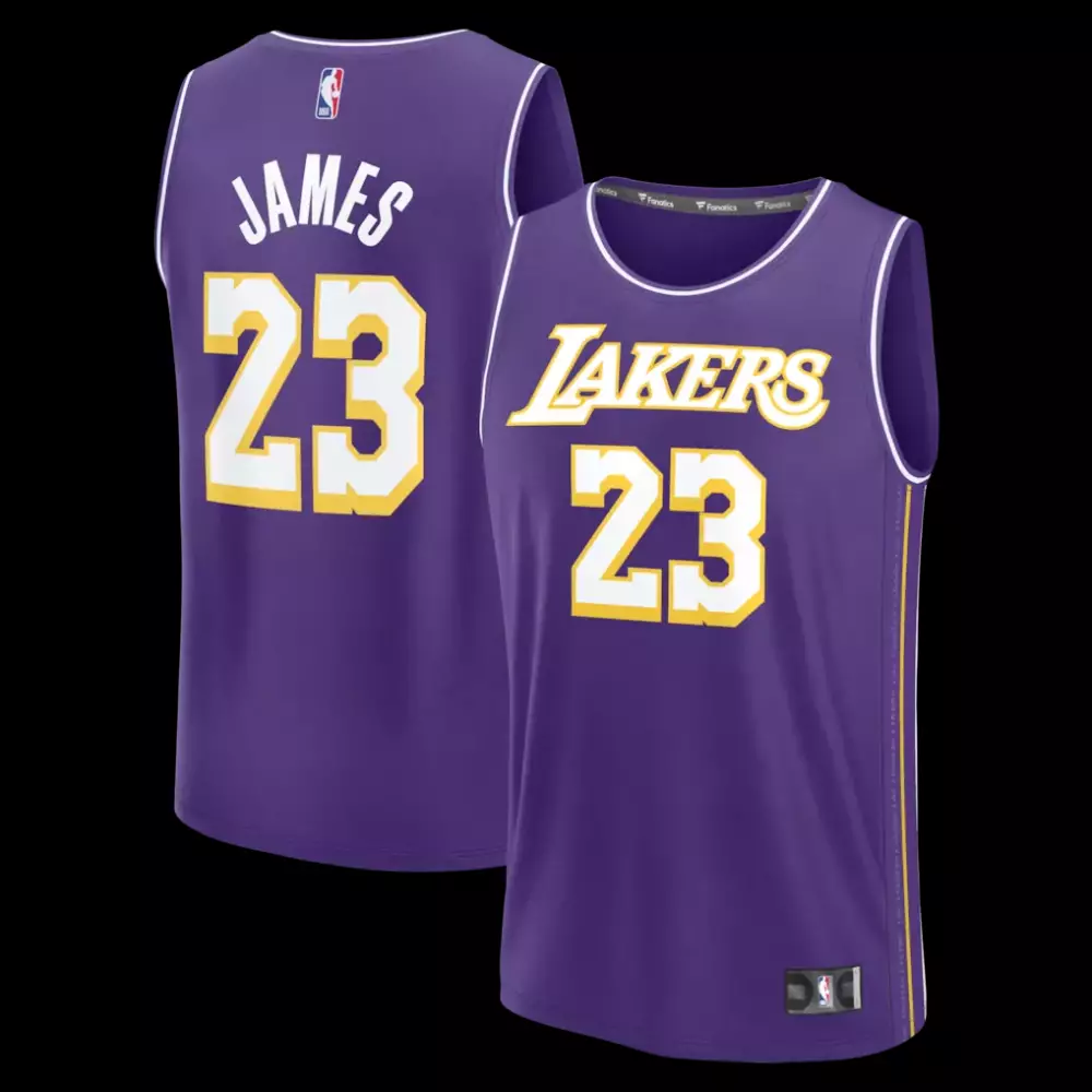 LeBron James Fanatics Youth Fast Break Replica Player Jersey | Icon Edition Gold | For Men, Women & Youth