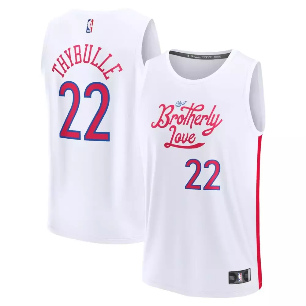Matisse Thybulle Philadelphia 76ers Youth Fastbreak Jersey | City Edition White | Perfect Gift for Men, Women & Youth