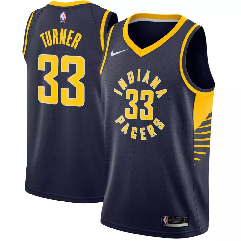 Myles Turner Indiana Pacers Nike Swingman Jersey | Navy Icon Edition | Replica Fan Gear for Men, Women & Youth