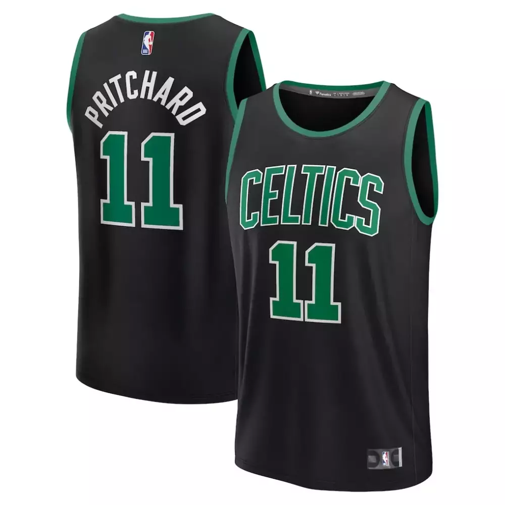 Payton Pritchard Statement Edition Jersey | Boston Celtics Fast Break Replica | Black Fan Gear for Men, Women & Youth