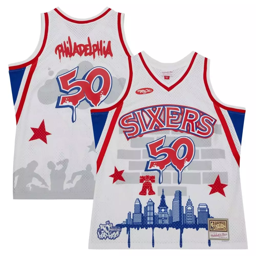 Nike 2020-21 Swingman Custom Jersey | Association Edition White Philadelphia 76ers | Stylish Fan Gear for All | For Men, Women & Youth