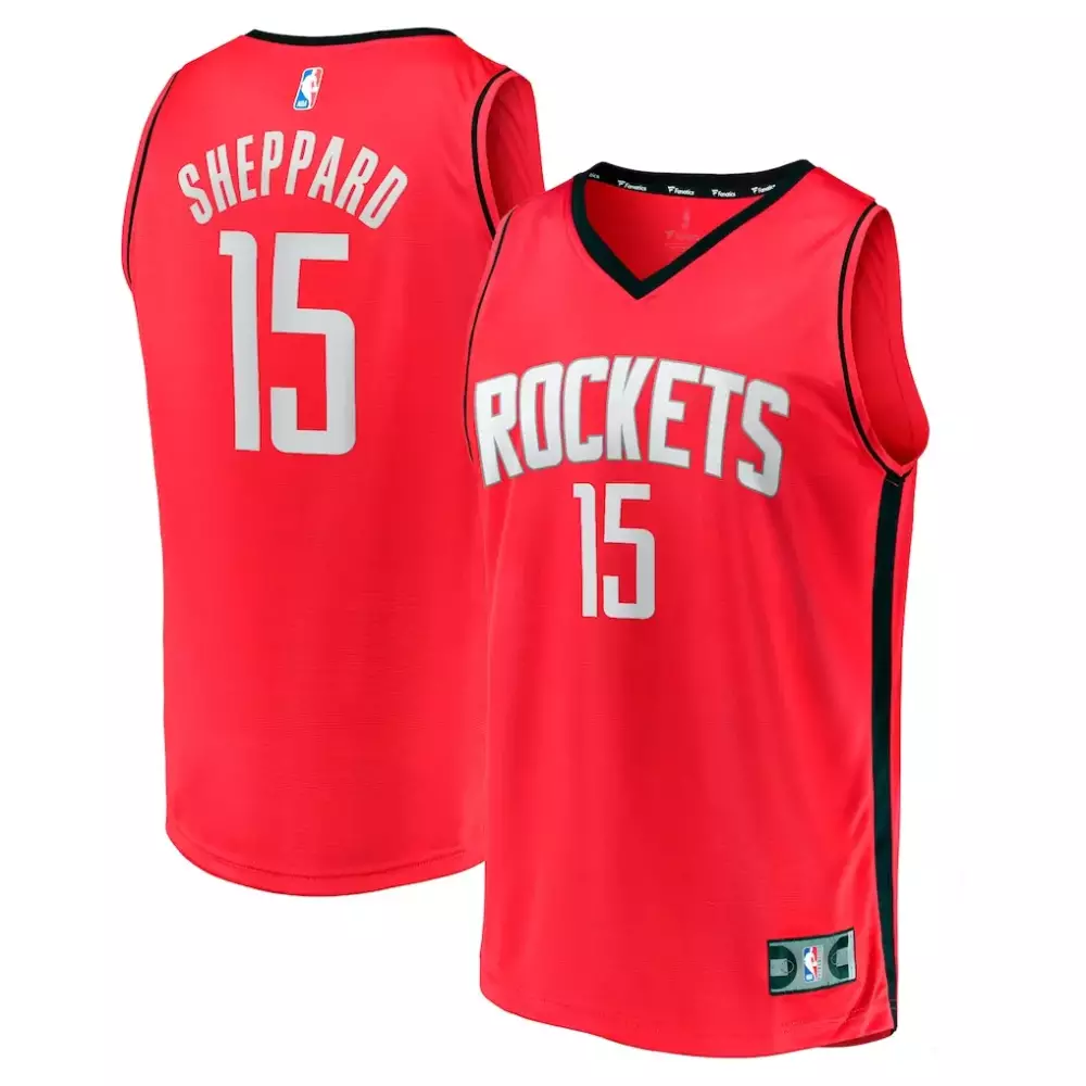 Reed Sheppard Houston Rockets Youth Fast Break Jersey | Icon Edition Red | Perfect Gift for Young NBA Fans | For Men, Women & Youth