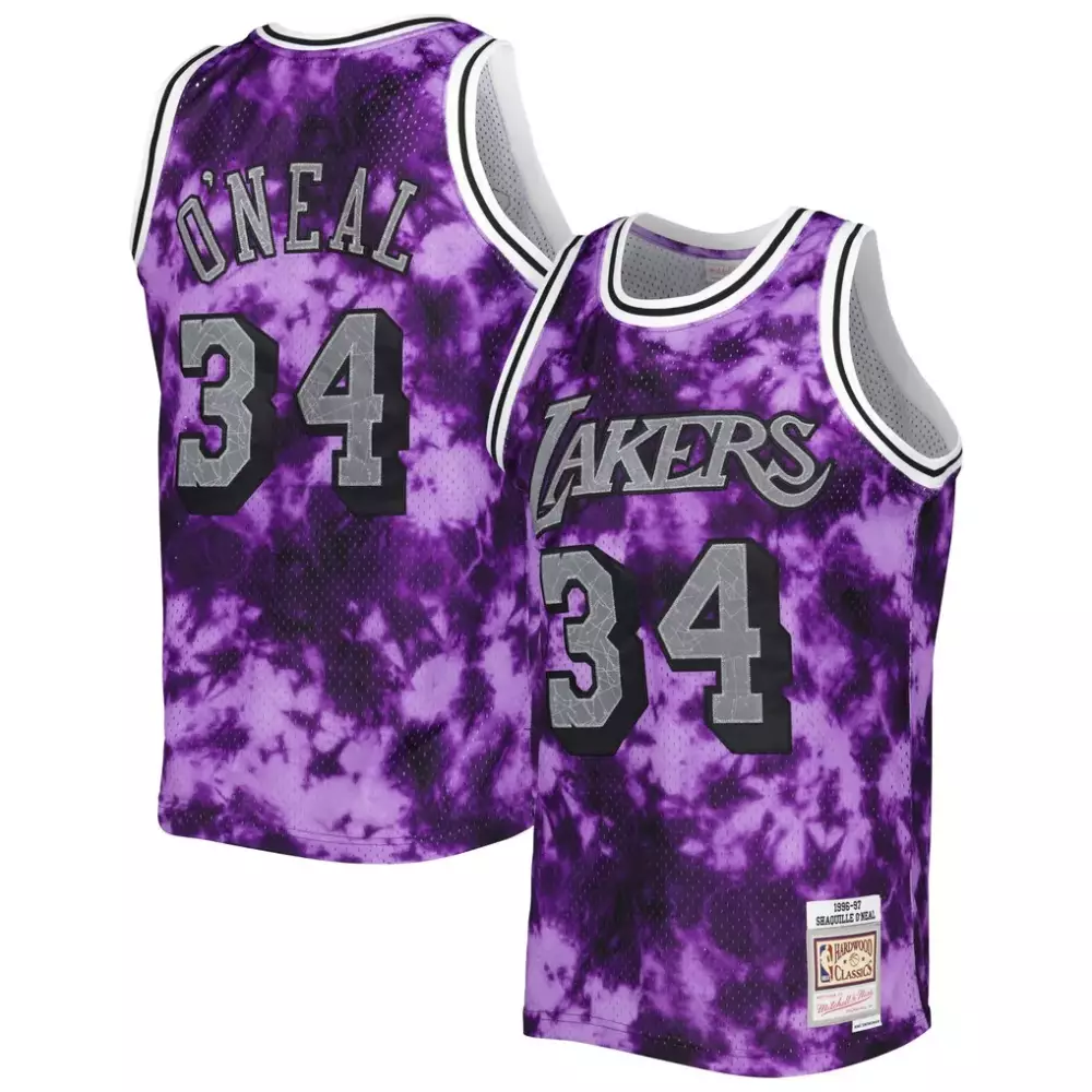Shaquille O'Neal Lakers 1996-97 Galaxy Swingman Jersey | Mitchell & Ness Purple | For Men, Women & Youth