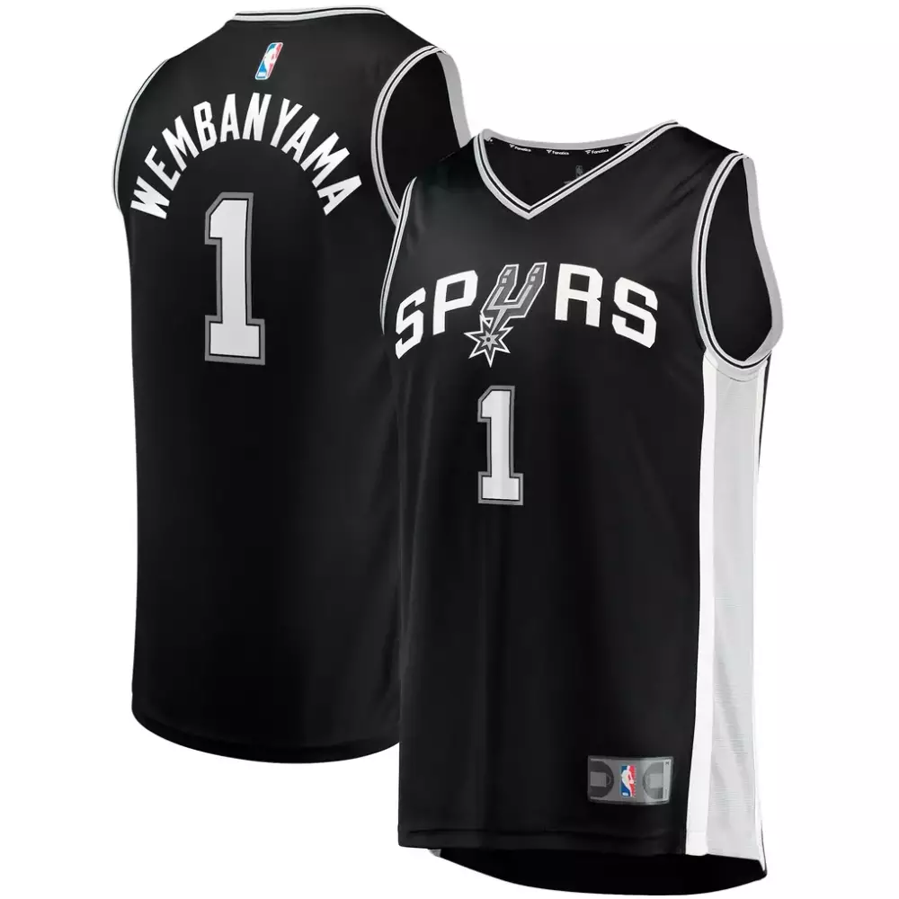 Victor Wembanyama San Antonio Spurs Fanatics Fast Break Replica Player Jersey | Association Edition White | For Men, Women & Youth