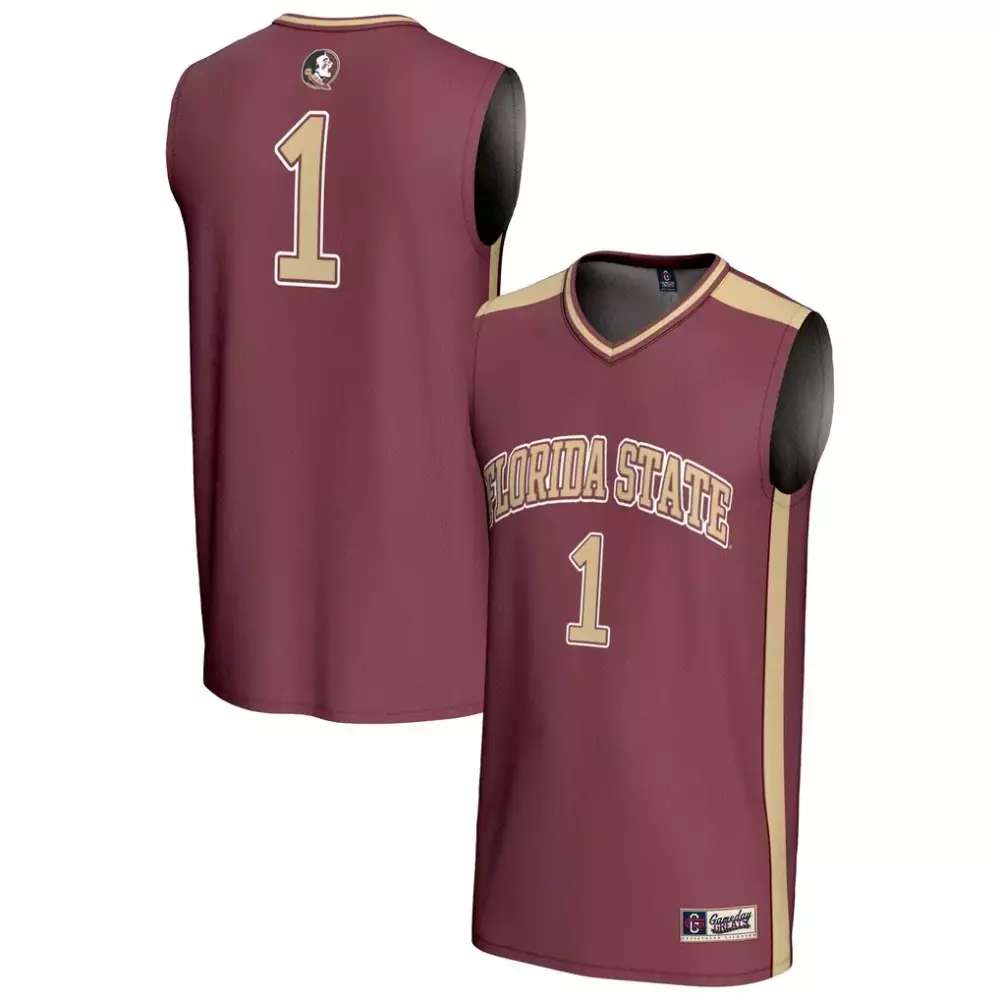 Florida State Seminoles Gameday Greats Unisex Lightweight Collegiate Basketball Jersey | Garnet | Game Day Outfit for Men, Women & Youth