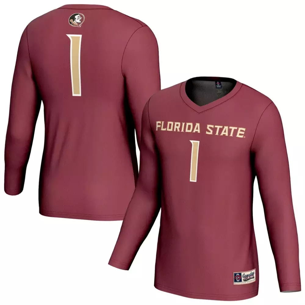 Florida State Seminoles Gameday Greats Youth Collegiate Volleyball Jersey | Garnet | Fashion Gift for Men, Women & Youth
