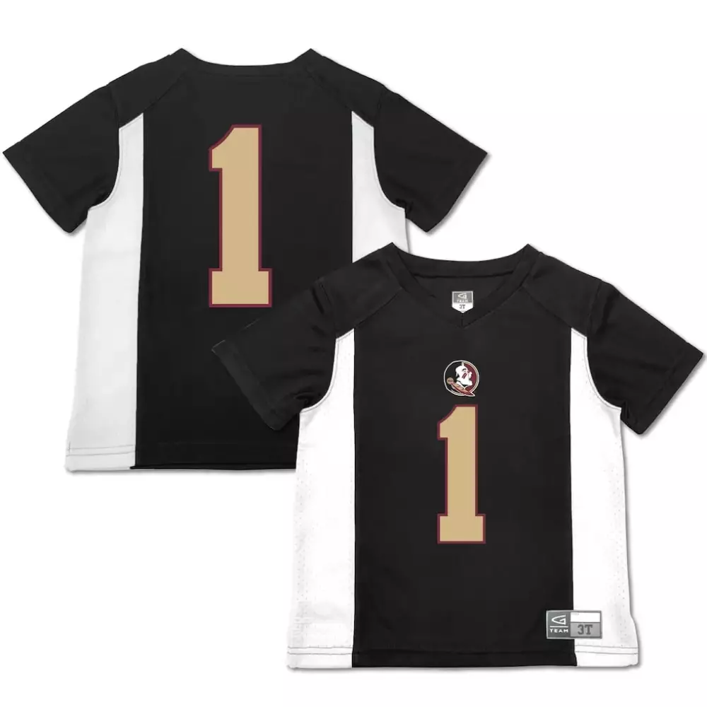 Florida State Seminoles Toddler Football Jersey | Black Fan Gear | Perfect for Men, Women & Youth