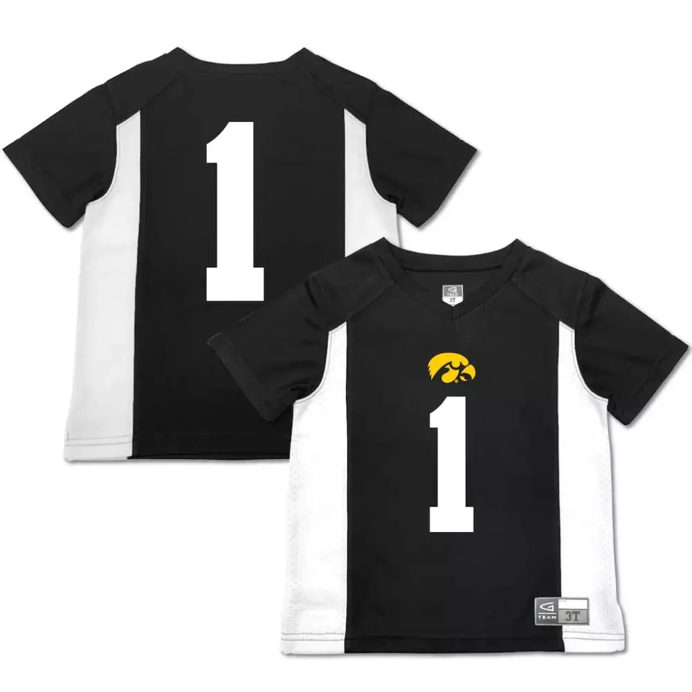 Iowa Hawkeyes Garb Toddler Football Jersey | Black | Perfect for Young Fans | Fan Gear for Kids