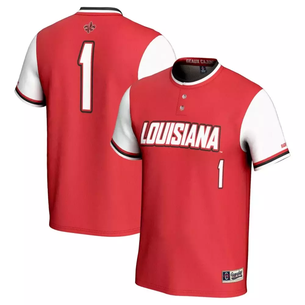 Louisiana Ragin Cajuns Gameday Greats Unisex Lightweight Softball Jersey | Cardinal Color | For Men, Women & Youth