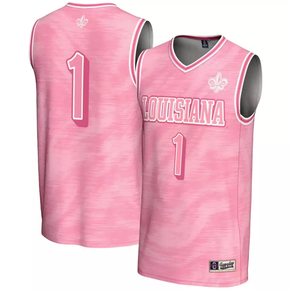 Louisiana Ragin Cajuns Gameday Greats Youth Lightweight Basketball Jersey | Pink Fashion | For Men, Women & Youth