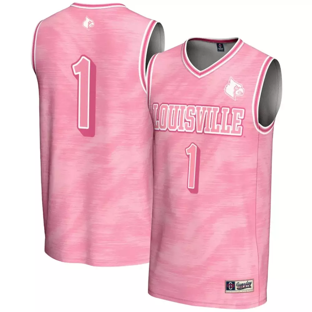 Louisville Cardinals Gameday Greats Youth Lightweight Basketball Jersey | Pink | Perfect Gift Idea for Young Fans | For Men, Women & Youth