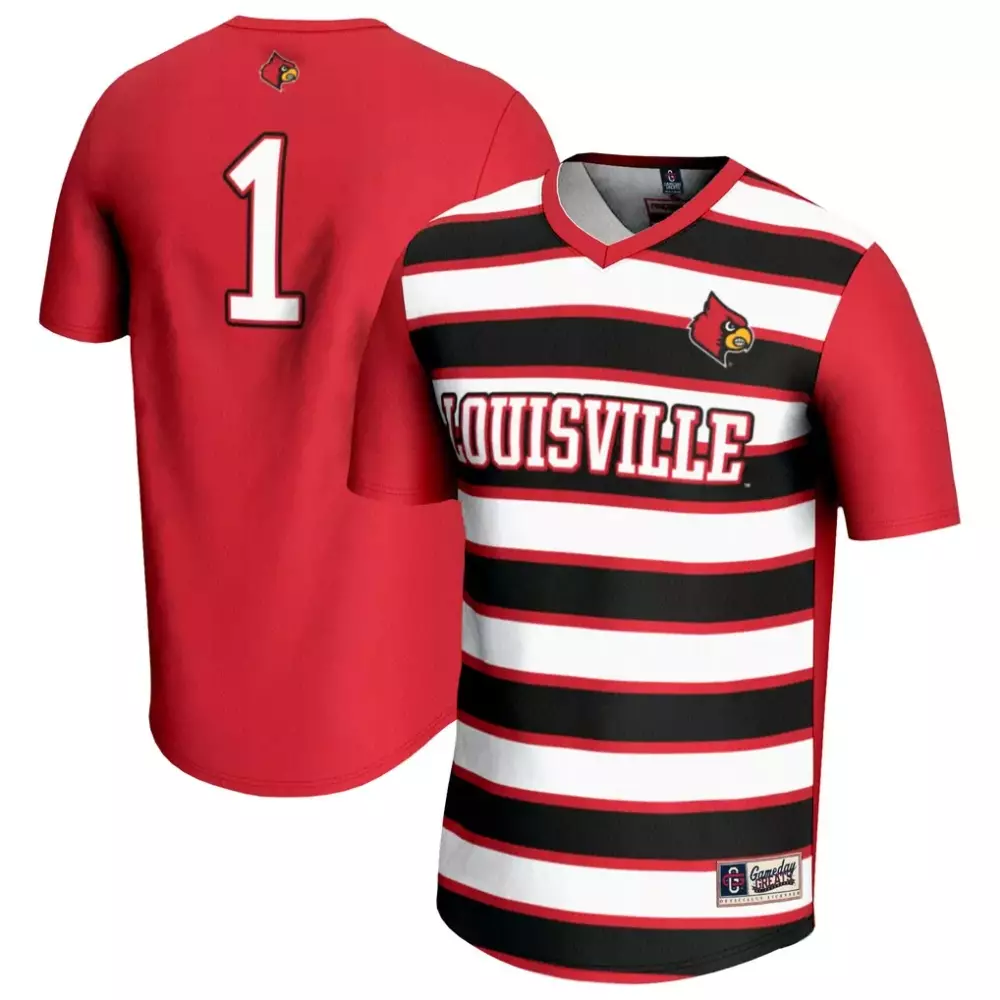Louisville Cardinals Youth Lightweight Soccer Jersey | Red Fashion Gear | Ideal for Men, Women & Youth