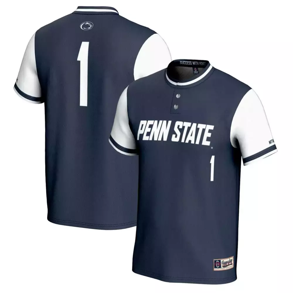 Penn State Nittany Lions Gameday Greats Unisex Lightweight Softball Jersey | Navy | Game Day Outfit for Men, Women & Youth