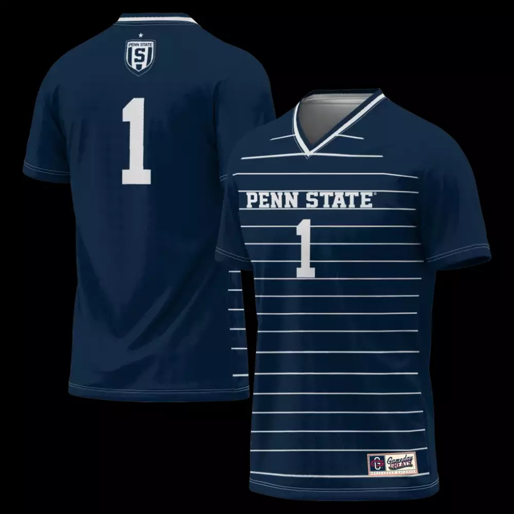 Penn State Nittany Lions Gameday Greats Unisex Women's Soccer Jersey | Navy | Fan Gear for Men, Women & Youth
