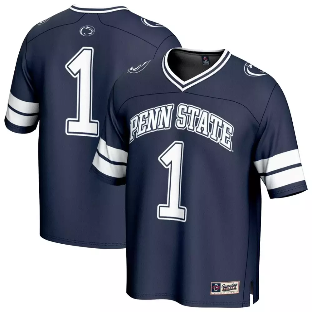 Penn State Nittany Lions Gameday Greats Youth Lightweight Collegiate Football Jersey | Navy | Perfect Fan Gear for Kids | For Men, Women & Youth