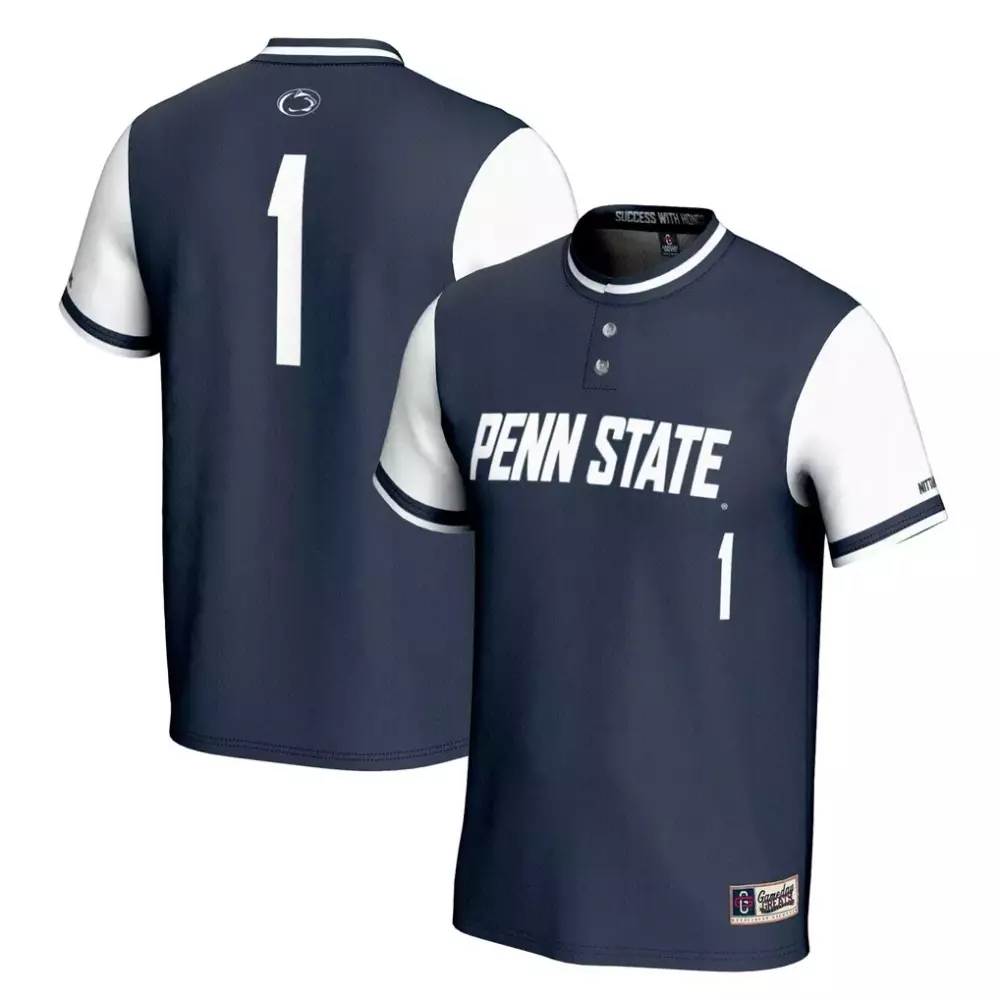 Penn State Nittany Lions Youth Lightweight Softball Jersey | Navy | Game Day Fan Gear | For Men, Women & Youth