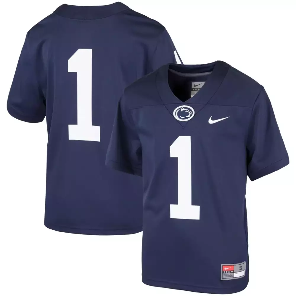 Penn State Nittany Lions Nike Youth Team Replica Football Jersey | Navy | Game Day Outfit | For Men, Women & Youth