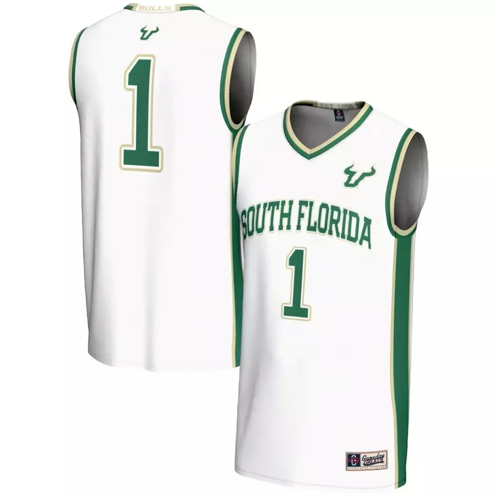 South Florida Bulls Gameday Greats Youth Lightweight Basketball Jersey | White Fan Gear for Kids