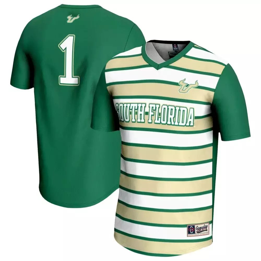 South Florida Bulls Gameday Greats Youth Lightweight Soccer Jersey | Green Fan Gear for Kids