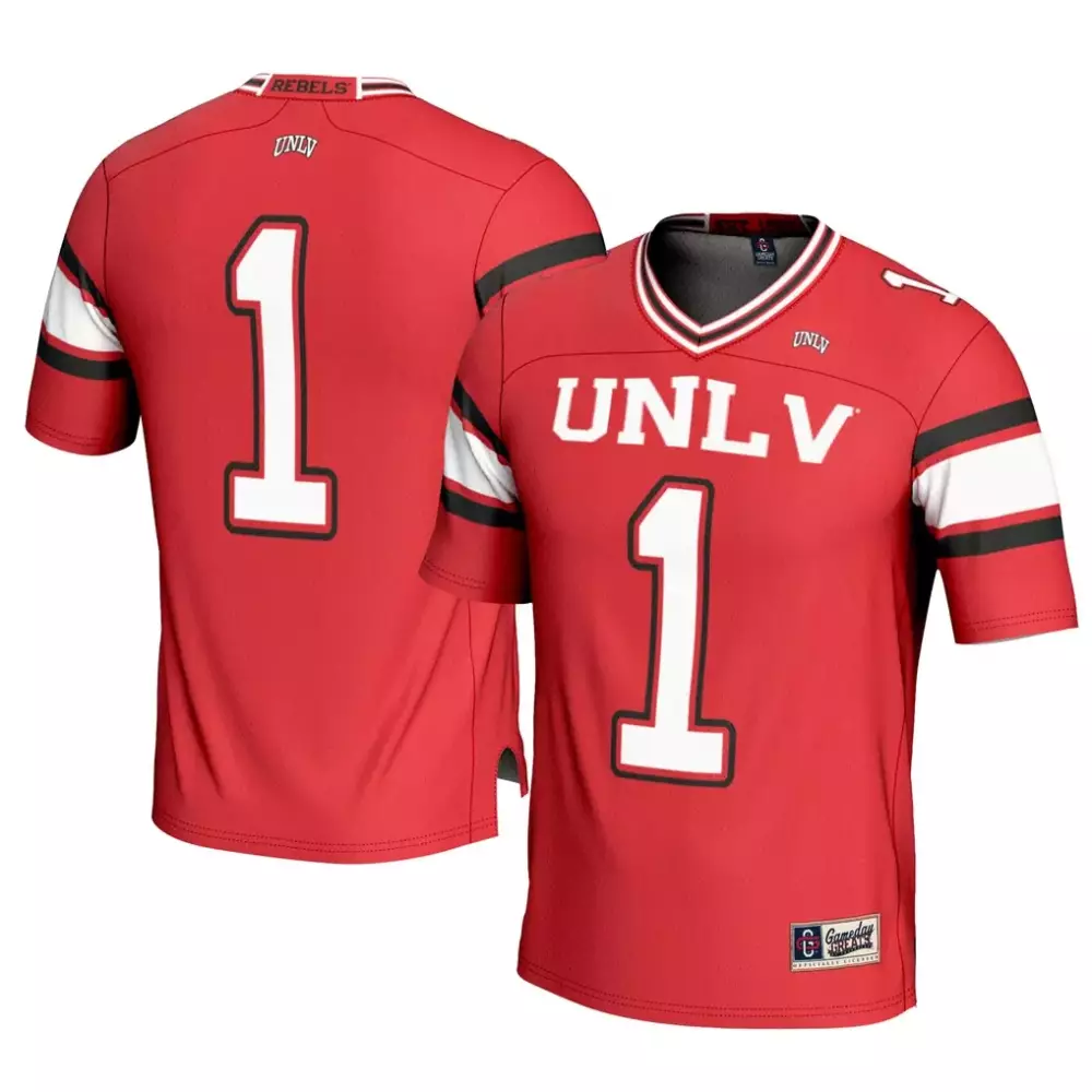 1 UNLV Rebels Gameday Greats Football Jersey | Cardinal | Limited Edition Fan Gear | For Men, Women & Youth