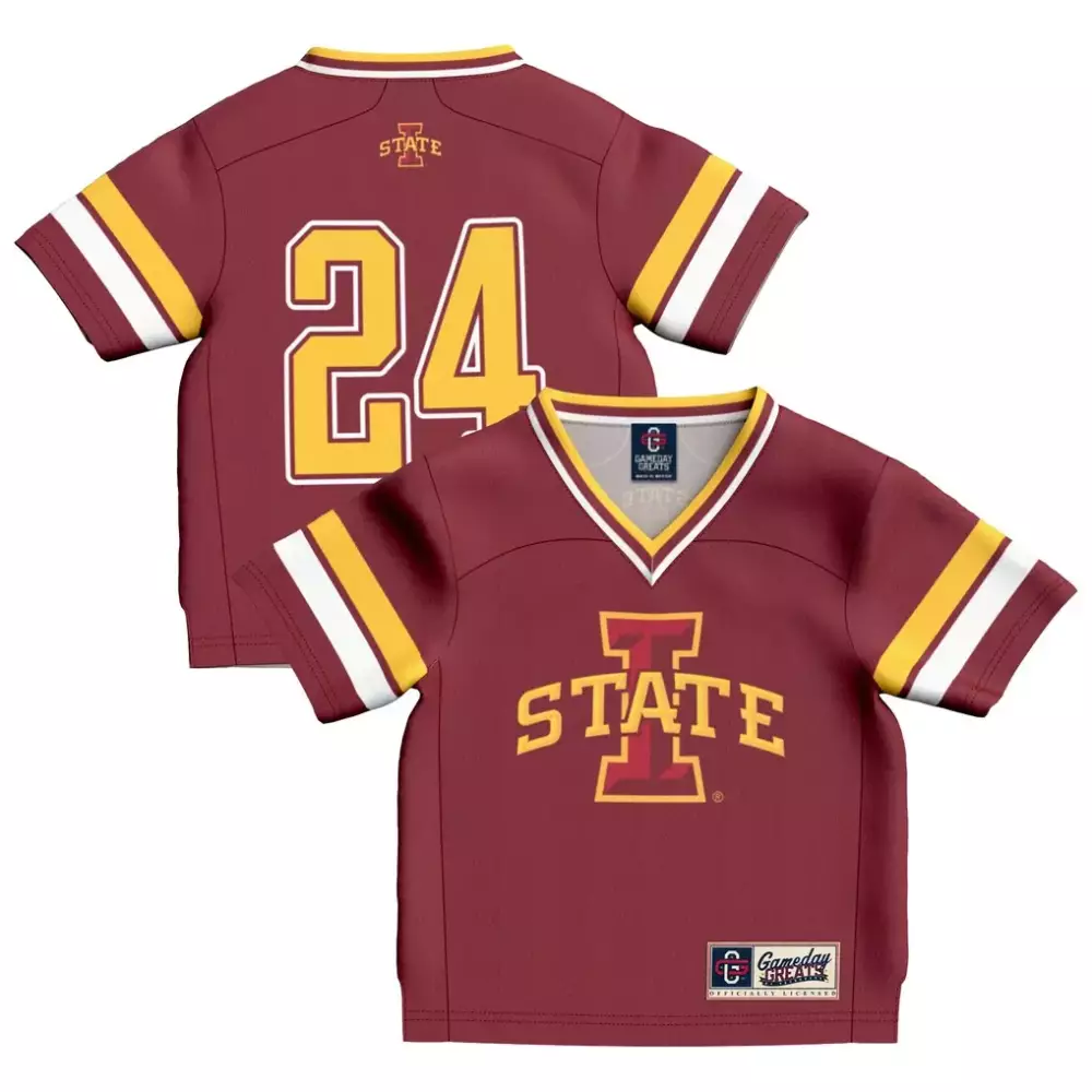 Iowa State Cyclones Gameday Greats Infant Football Jersey | Cardinal Color | Fashionable Baby Fan Gear | For Men, Women & Youth