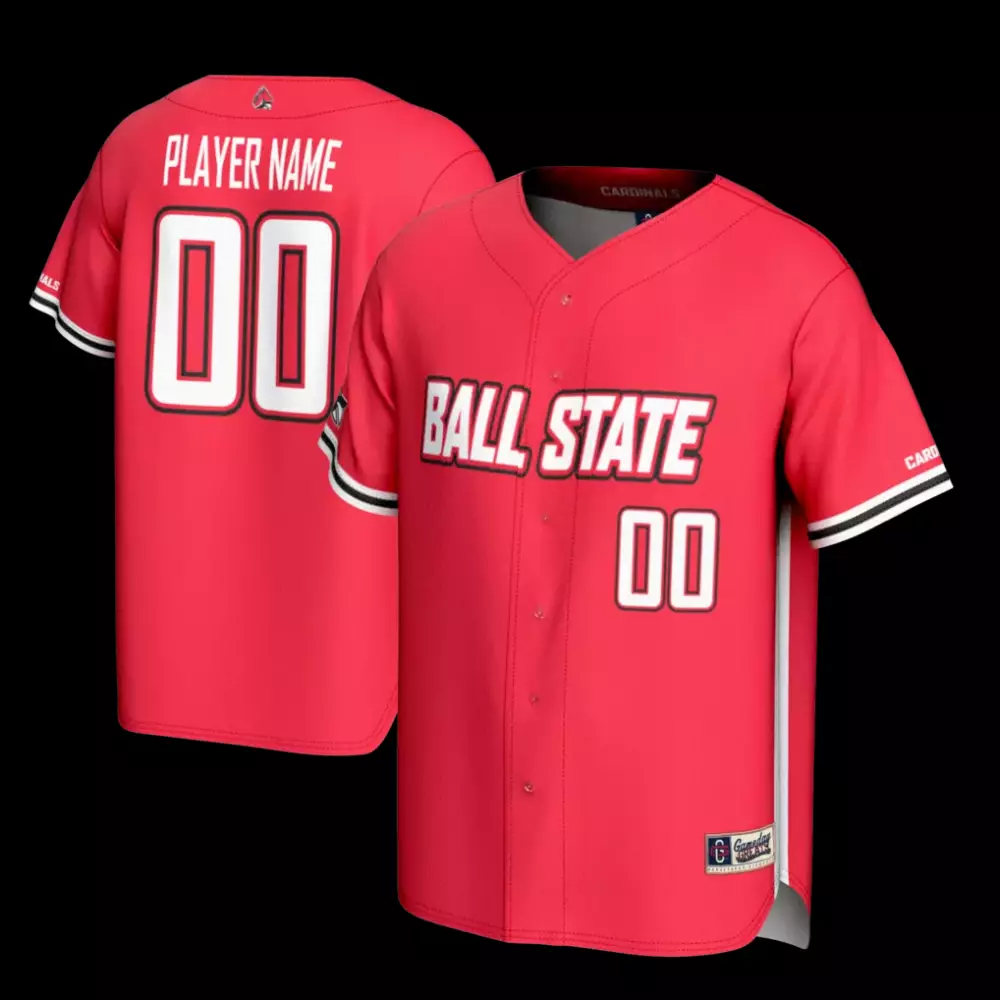 Ball State Cardinals Gameday Greats NIL Pick a Player Lightweight Baseball Jersey | Cardinal Color | Fan Gear for Men, Women & Youth