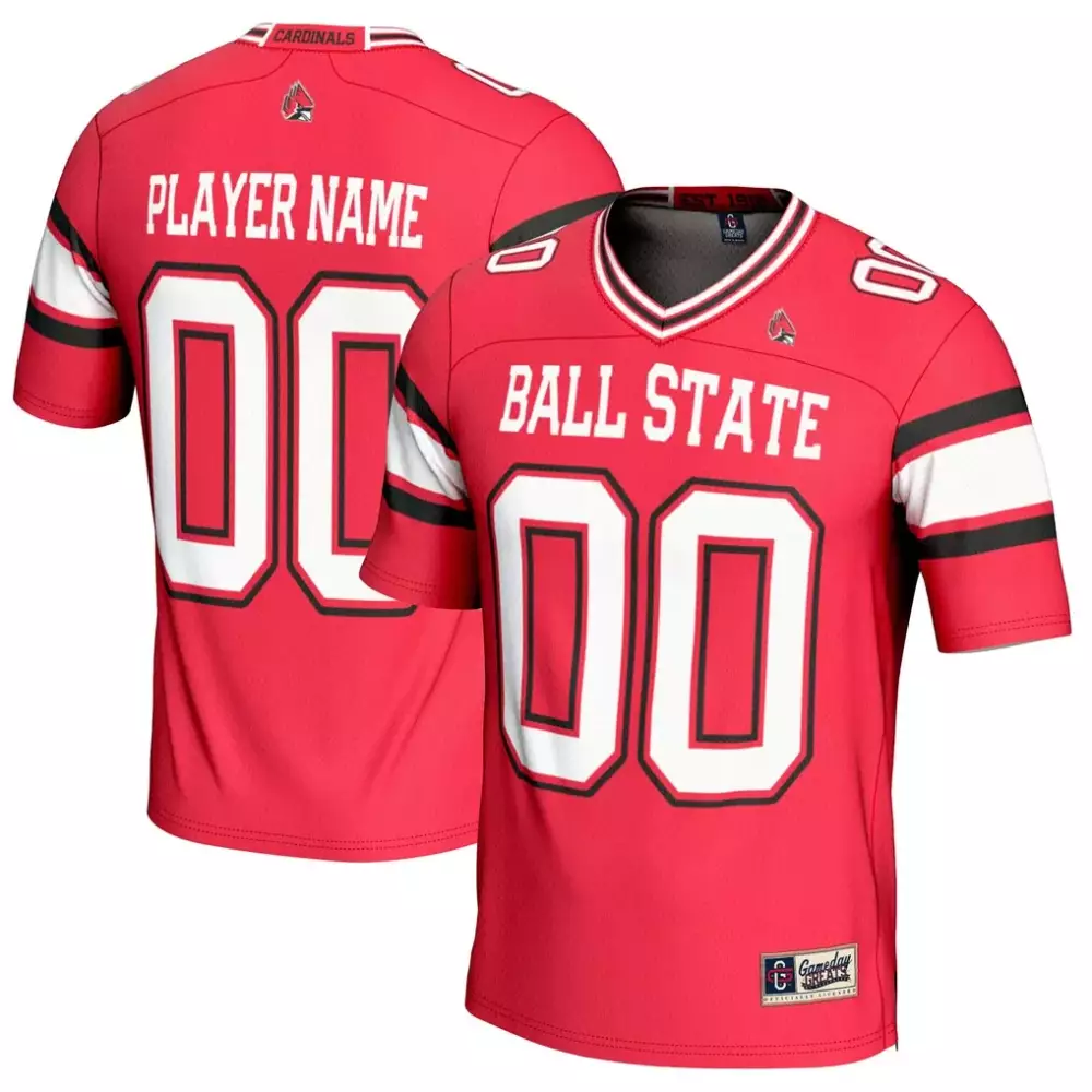 Ball State Cardinals Gameday Greats Youth NIL Pick a Player Football Jersey | Cardinal Color | Fashion Fan Gear | For Men, Women & Youth