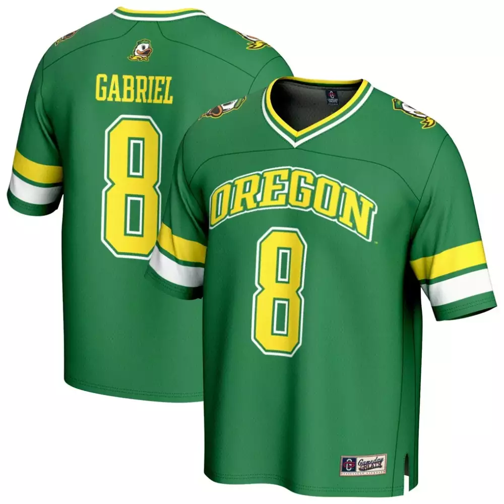 Dillon Gabriel Oregon Ducks Gameday Greats Youth NIL Football Jersey | Green | Limited Edition Fan Gear | For Men, Women & Youth