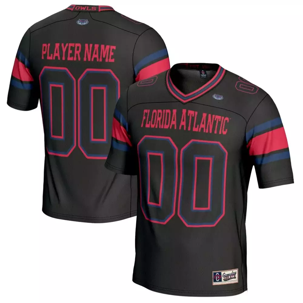 Florida Atlantic Owls Gameday Greats Unisex NIL Pick a Player Football Jersey | Navy | Fashion for Game Day | For Men, Women & Youth