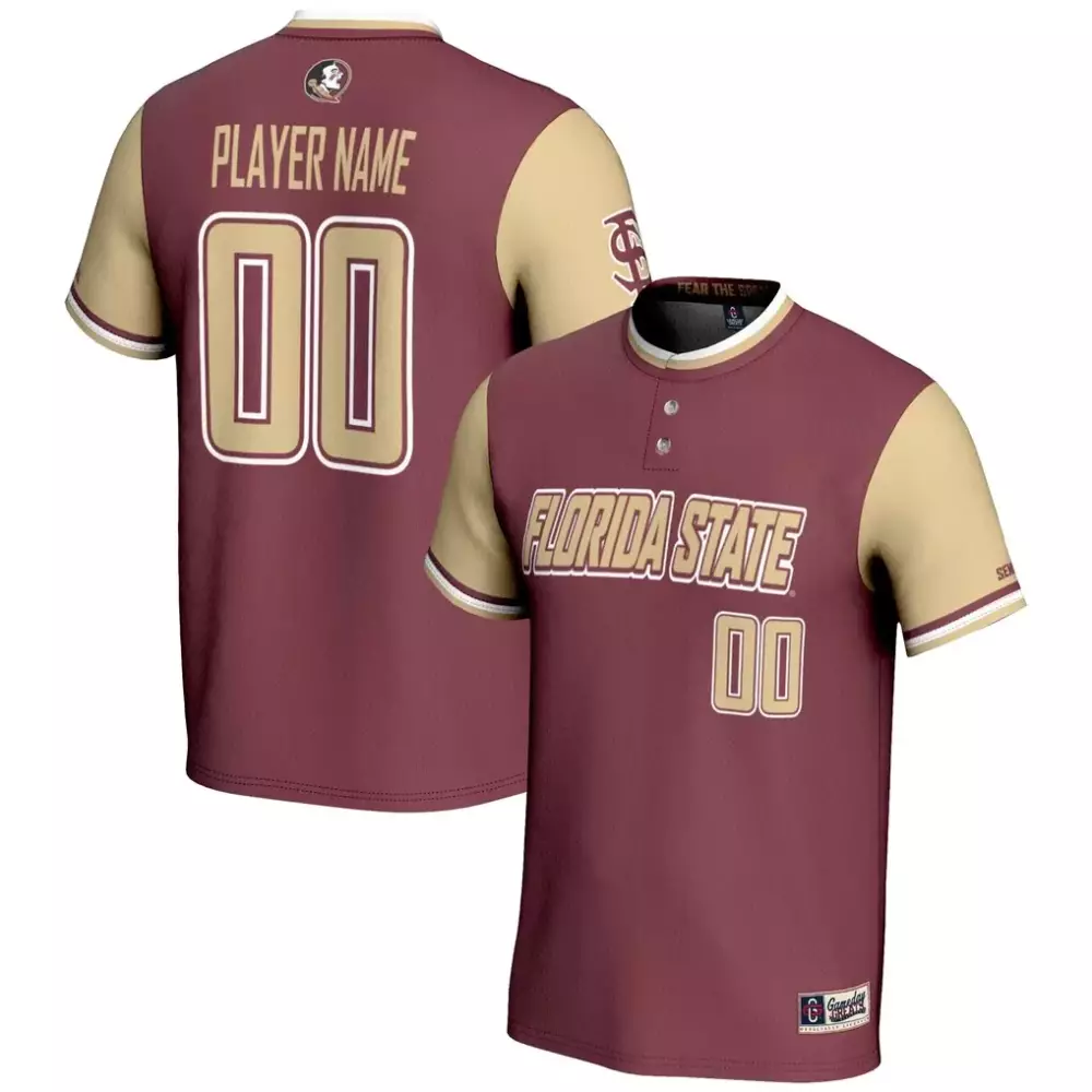 Florida State Seminoles Youth NIL Lightweight Softball Jersey | Garnet | Limited Edition Fan Gear | For Men, Women & Youth