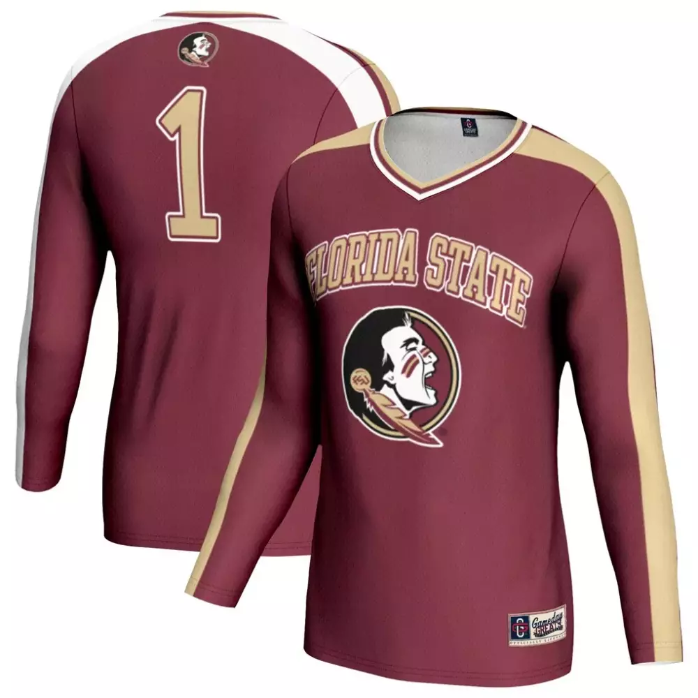 Florida State Seminoles Youth NIL Women's Volleyball Lightweight Fashion Jersey | Garnet | Game Day Outfit | For Men, Women & Youth