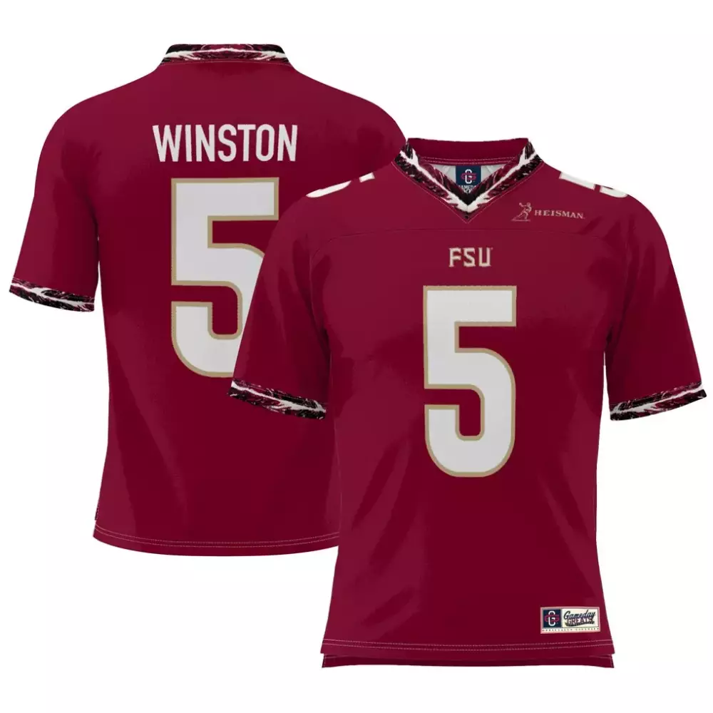 Jameis Winston Florida State Seminoles Gameday Greats Youth Heisman Football Jersey | Garnet | Limited Edition Fan Gear | For Men, Women & Youth