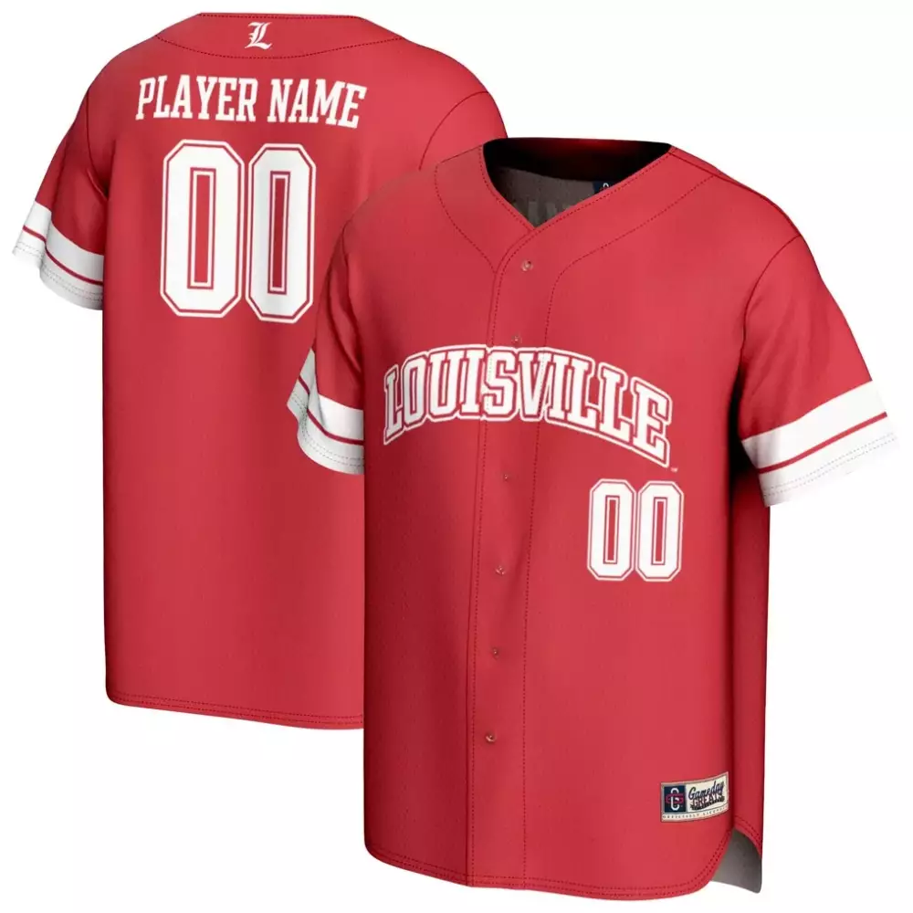 Louisville Cardinals Gameday Greats Youth NIL Pick a Player Baseball Lightweight Jersey | Red | Fan Gear for Men, Women & Youth